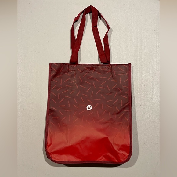 Lululemon large red tote bag. - Picture 1 of 1